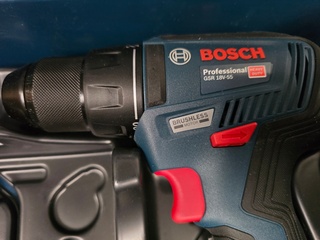 Schroefboormachine Bosch Professional, GSR 18V-55, blauw